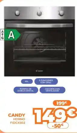 Pascual Martí CANDY Horno fidcxs02 oferta
