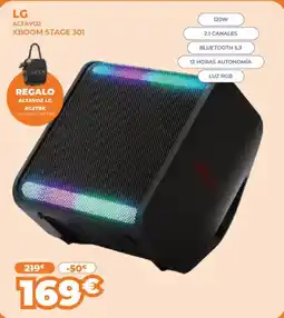 Pascual Martí LG Altavoz xboom stage 301 oferta