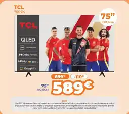 Pascual Martí TCL 75P7K oferta