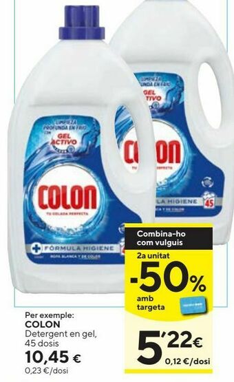 Caprabo Detergente colon oferta