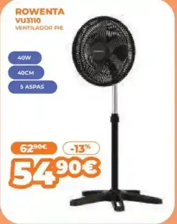 Pascual Martí ROWENTA Vu3110 ventilador pie oferta