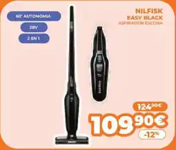 Pascual Martí NILFISK Easy black aspirador escoba oferta
