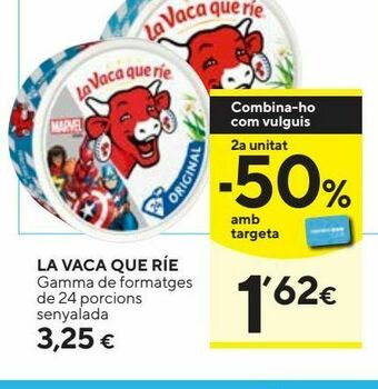 Caprabo Queso la vaca que ríe oferta