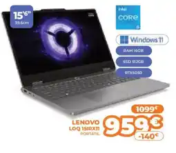 Pascual Martí LENOVO Loq 151rxt portátil oferta