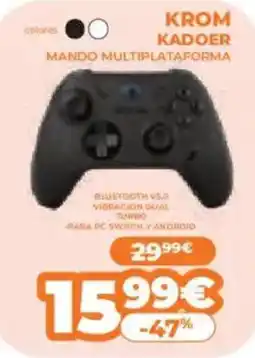 Pascual Martí Krom kadoer mando multiplataforma oferta