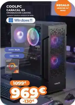 Pascual Martí Coolpc caracal r5 ordenador gaming oferta