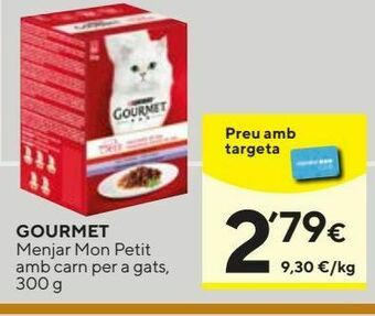 Caprabo Comida para gatos gourmet oferta