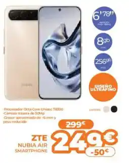 Pascual Martí ZTE Nubia air smartphone oferta