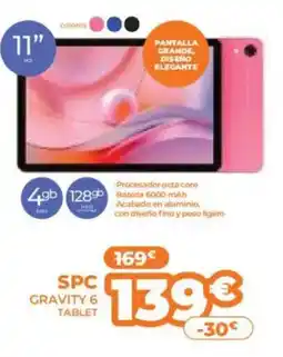 Pascual Martí SPC Gravity 6 tablet oferta