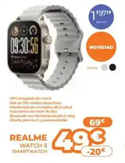 Pascual Martí REALME Watch 5 smartwatch oferta
