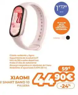 Pascual Martí XIAOMI Mi smart band 10 pulsera oferta