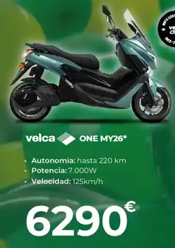 Feu Vert VELCA One my26 oferta