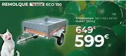 Feu Vert ERDÉ Remolque eco 150 oferta