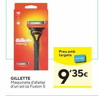 Caprabo Máquina de afeitar gillette oferta