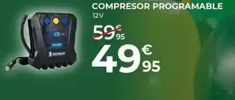 Feu Vert MICHELIN Compresor programable 12v oferta