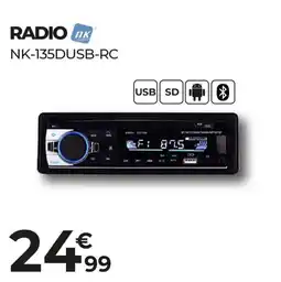 Feu Vert NK Radio nk-135dusb-rc oferta