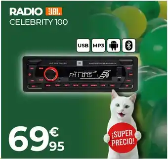 Feu Vert JBL Radio celebrity 100 oferta