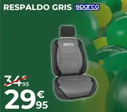 Feu Vert SPARCO Respaldo gris oferta