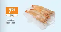 Supermercados Deza Langostino crudo 40/50 oferta