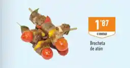 Supermercados Deza Brocheta de atún oferta