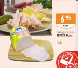 Supermercados Deza ELPOZO Pechuga de pavo Ricura oferta
