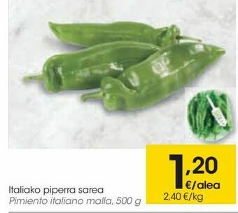 Eroski Pimiento italiano oferta