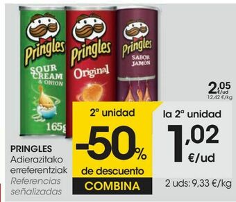 Eroski Pringles oferta