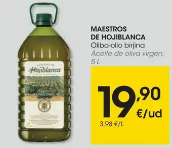 Eroski Maestros de hojiblanca aceite de oliva virgen oferta