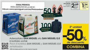 Eroski San miguel cerveza oferta