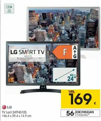 Eroski Lg tv led 24tn510s oferta