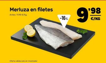 AhorraMas Merluza oferta
