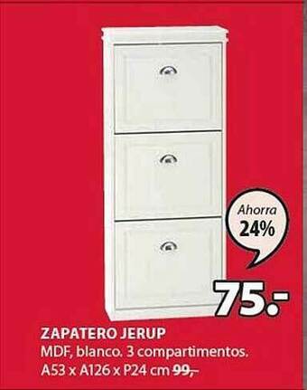 JYSK Zapatero Jerup oferta