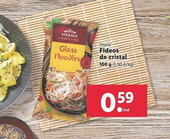 Lidl Vitasia Fideos De Cristal oferta