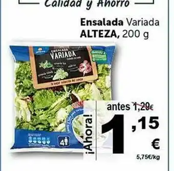 Masymas Ensalada Variada Alteza oferta
