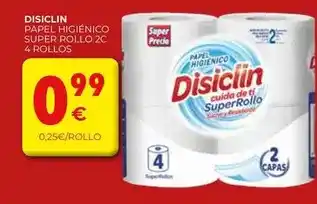 Disiclin - papel higienico super rollo