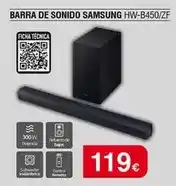 Milar Samsung - barra de sonido hw-8450/zf oferta