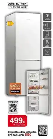 Milar Hotpoint - combi hppp 256 sb 1x wp44e oferta