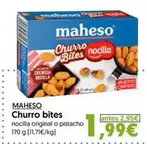 Hiper Usera Maheso - churro bites oferta