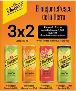 Hiper Usera Schweppes oferta