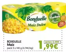 Hiper Usera Bonduelle - maiz oferta