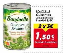 Hiper Usera Bonduelle - guisantes oferta