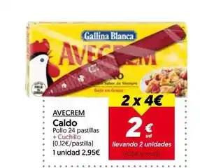 Hiper Usera Gallina blanca - avecrem caldo oferta