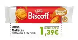 Hiper Usera Lotus - galletas oferta