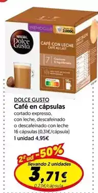 Hiper Usera Dolce gusto - café en cápsulas oferta