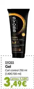 Hiper Usera Syoss - gel oferta