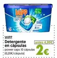 Hiper Usera Wipp - detergente en capsulas oferta