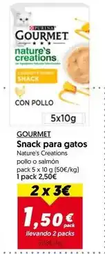Hiper Usera Gourmet - snack para gatos oferta