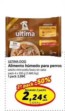 Hiper Usera Última - dog alimento humedo para perros oferta