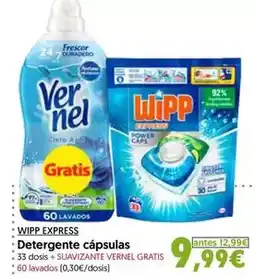 Hiper Usera Wipp - express detergente capsulas oferta