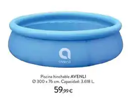 Hipercor Piscina hinchable oferta